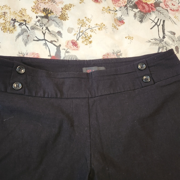 Rekucci sz 8 petite black capri pants - Picture 4 of 5